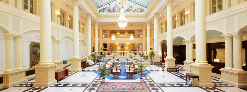 The sea and European cityscape that can be seen from the attractive room