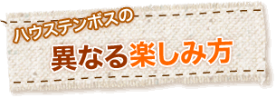 ハウステンボスの異なる楽しみ方