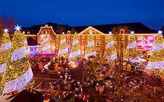 光の街のクリスマス イベント ショー ハウステンボスリゾート