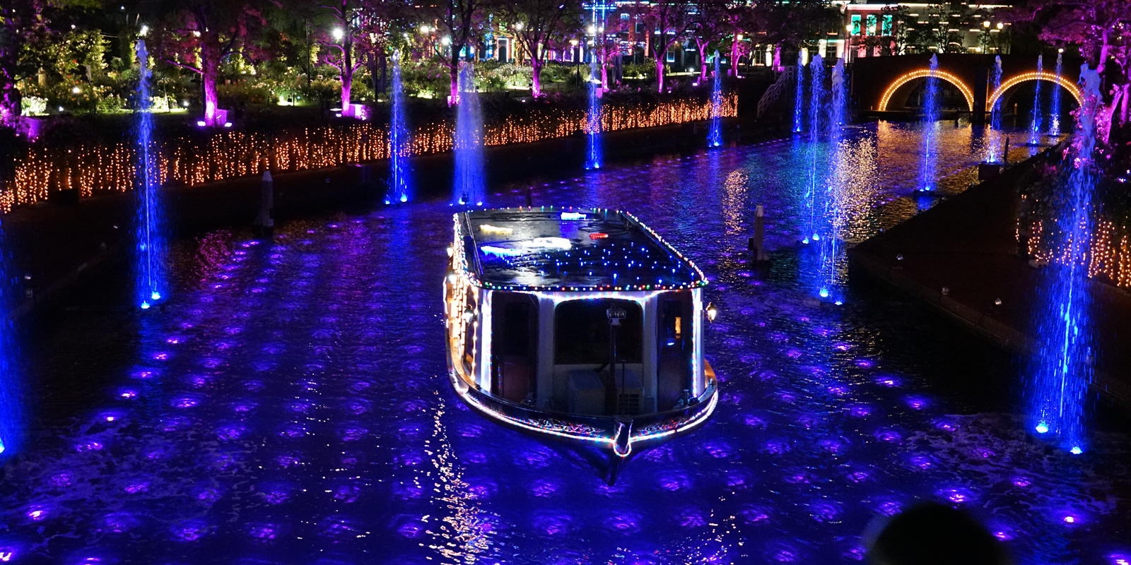 Light Fountain Canal Events News Huis Ten Bosch Resort