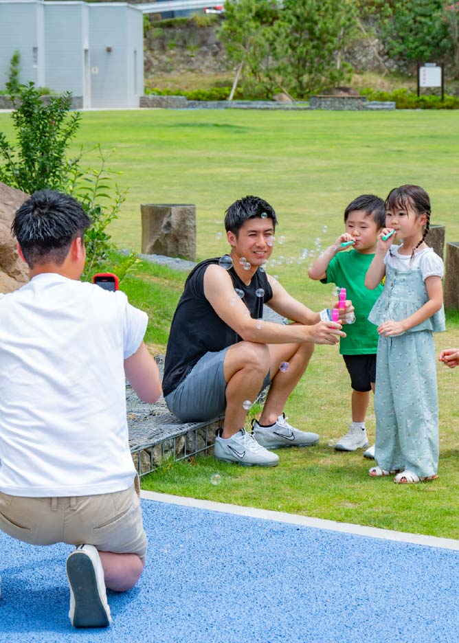 佐世保中央公園 芝生広場